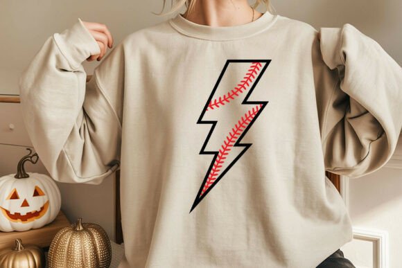 Baseball Lightning Bolt Svg: Graphics for Crafts