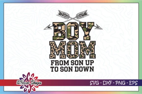 Boy Mom SVG: Graphics for Crafts & Gifts