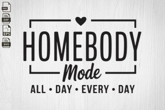 Homebody Mode Graphics: Crafts for Local Branding