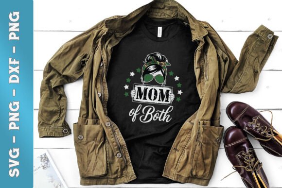 Mom of Both Boys Messy Bun SVG: A Designer's Review