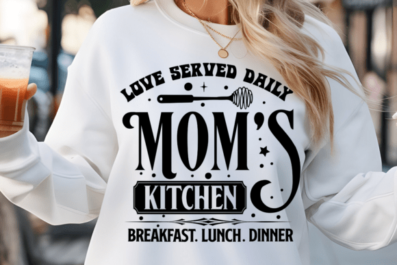 Mom's Kitchen Graphics for Crafts and Branding