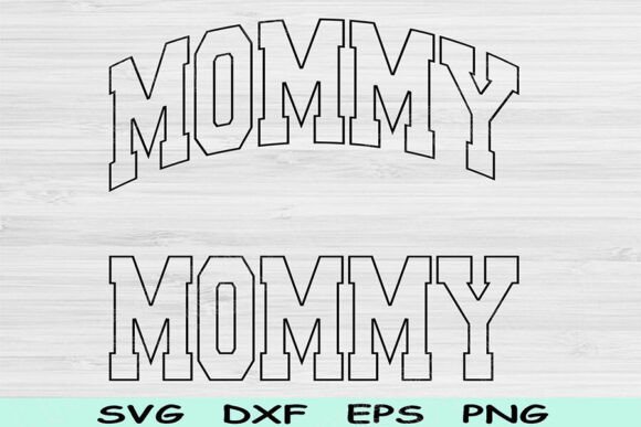 Mommy SVG & DXF: Essential Crafts Graphics
