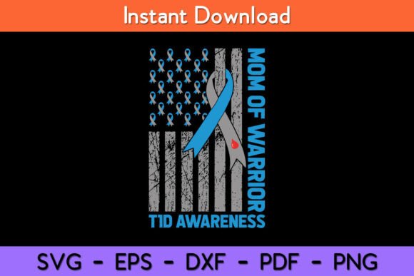 T1D Mom of SVG: Graphics for Crafts & Sales