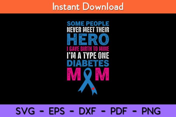 Type 1 Diabetes Mom Graphics for Crafts